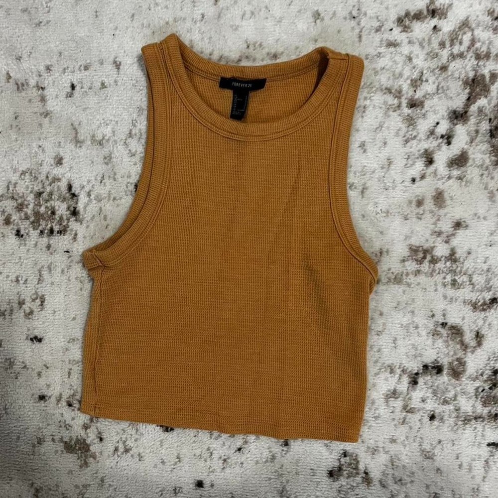 Forever 21 Mustard Tank